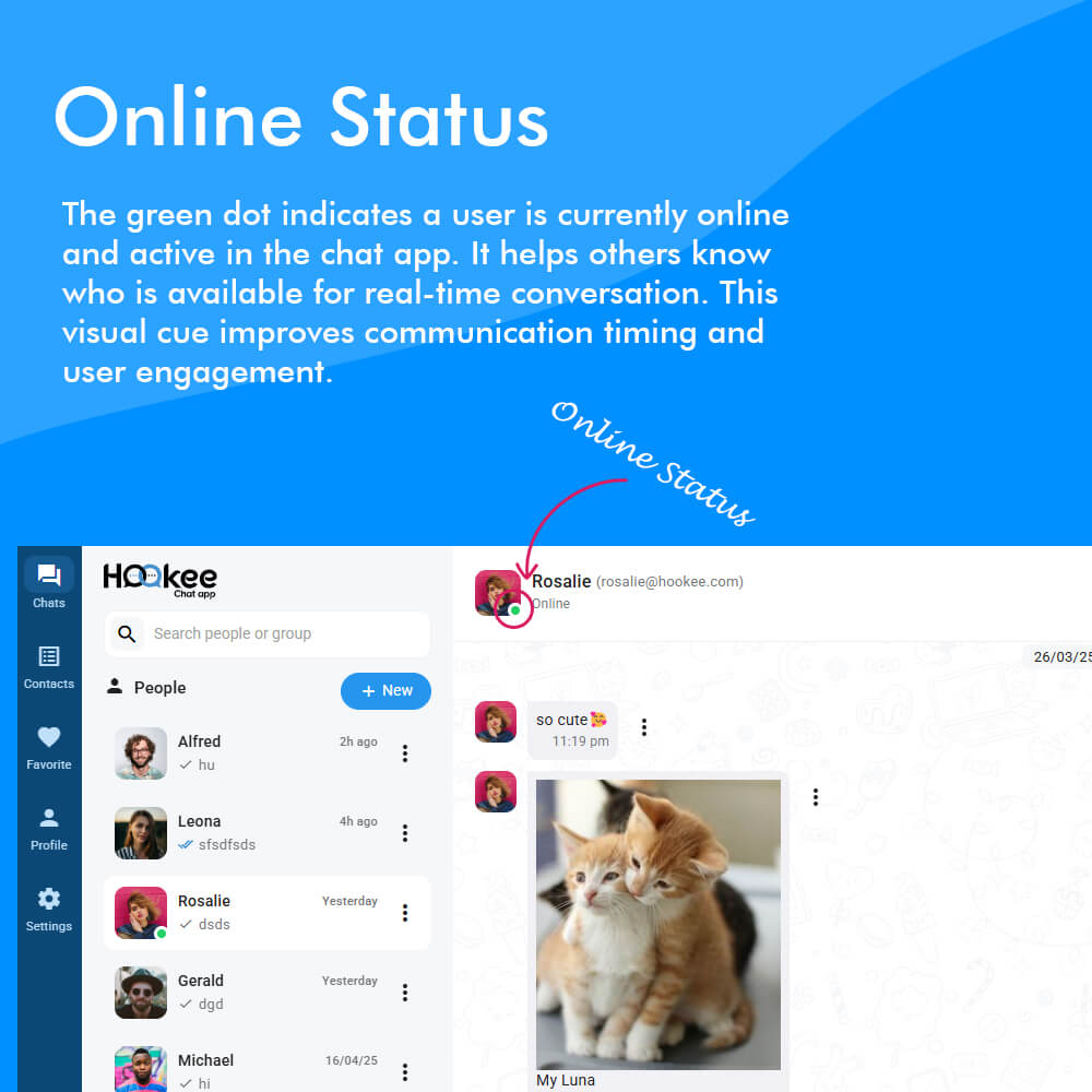Hookee - PWA Chat App | Angular 19, Node.js, MongoDB & Socket.io Chat App